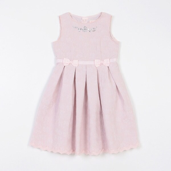 花柄ジャガード　ワンピース