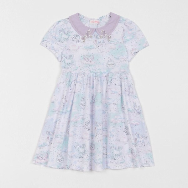 星座柄カットワンピース