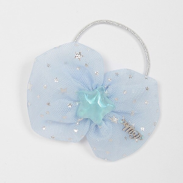 ぷっくりリボン　ヘアポニー【日本製】