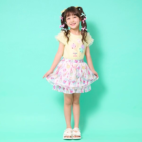 【サーティワン アイスクリーム】柄　キュロットスカート