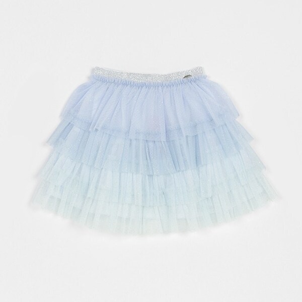 グラデーションチュール　スカート