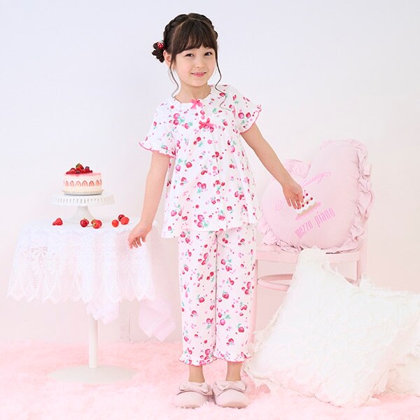 いちご柄　半袖パジャマ　セット