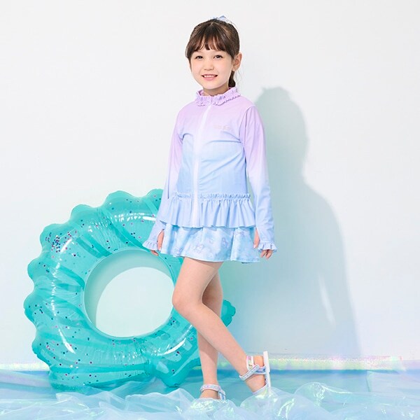 【SWIM】フリルラッシュガード