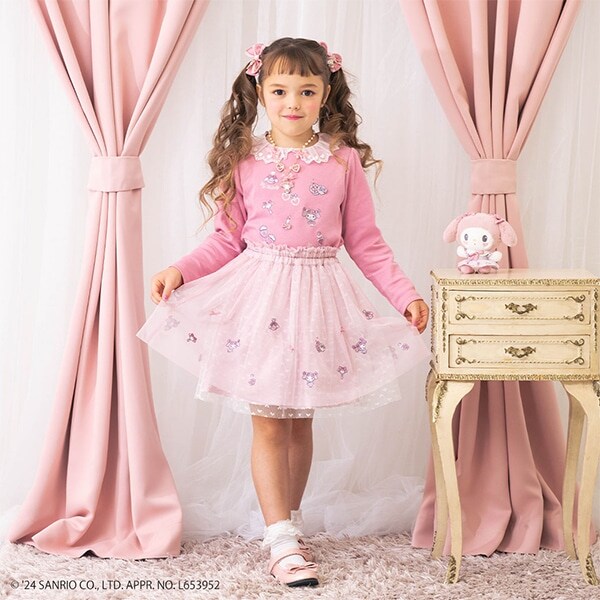 【おめかしマイメロディ】チュールスカート