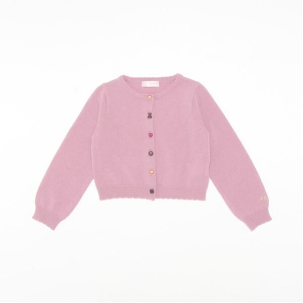 チョコボタン　カーディガン