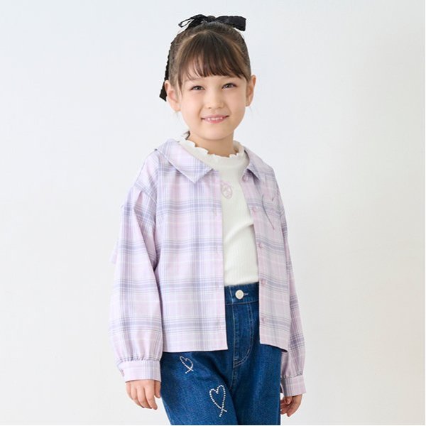 フリルシャツ　＆プチハイ半袖Tシャツ　セット