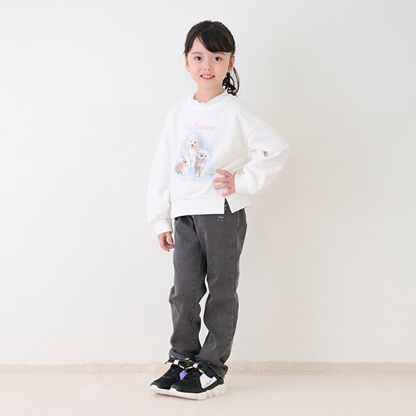 あったかパウダーデニム　ロングパンツ