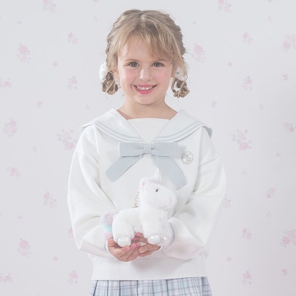 セーラー　ニットプルオーバー