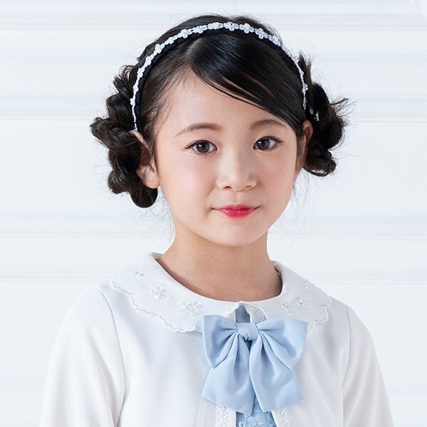 お花レース　カチューシャ