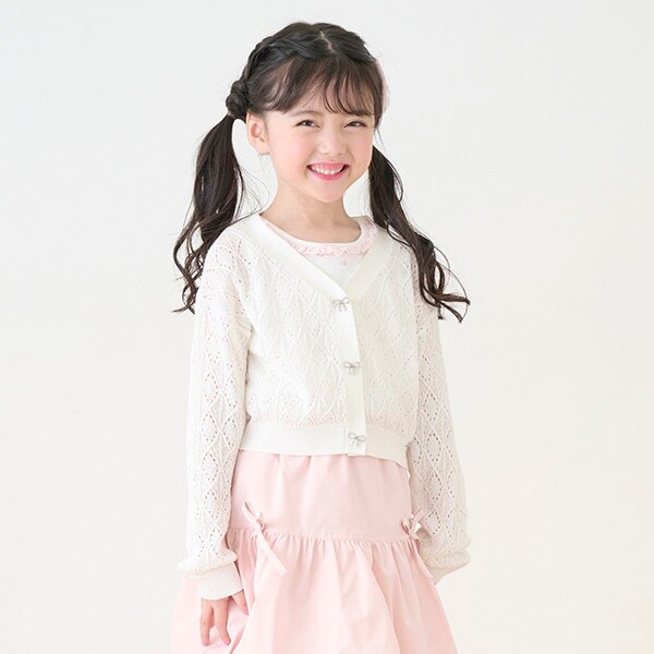 キラキラシアーカーディガン