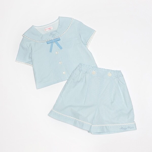 【人気商品再入荷】【直営店で取り扱い無し】セーラーカラーブラウスセットアップ