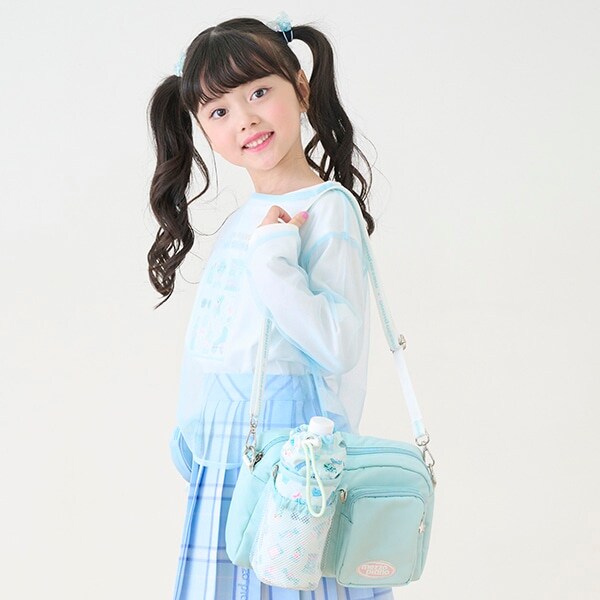 ペットボトルホルダー付ショルダーバッグ