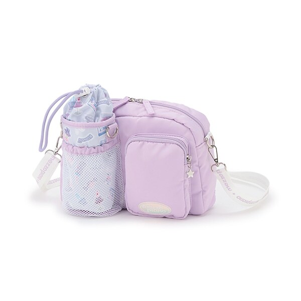 ペットボトルホルダー付ショルダーバッグ