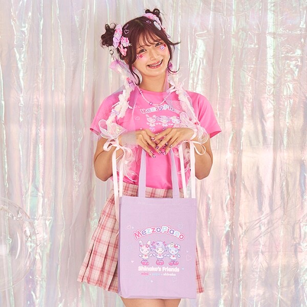 【しなこちゃん×ミミポポ】トートバッグ