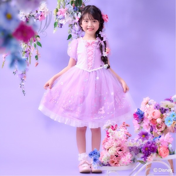 【ラプンツェル】ドッキングワンピース