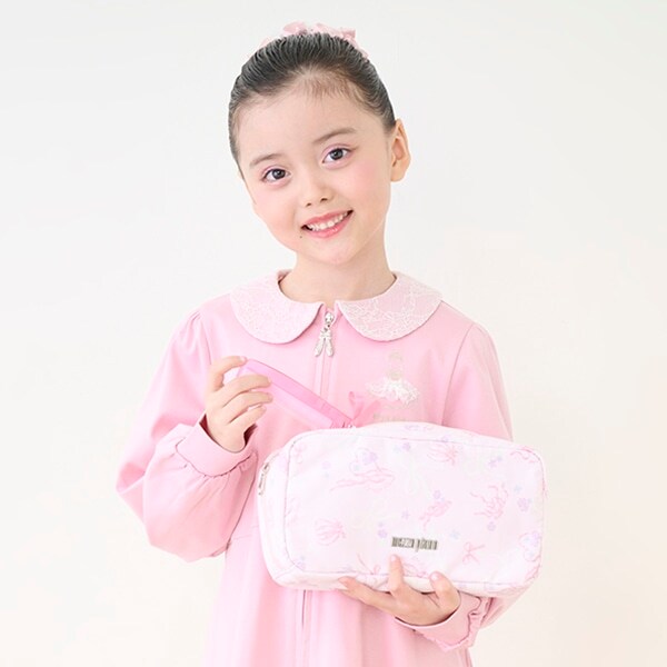 【バレエ】総柄ヘアメイクポーチ