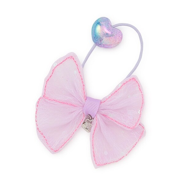 キラキラリボン　ヘアポニー