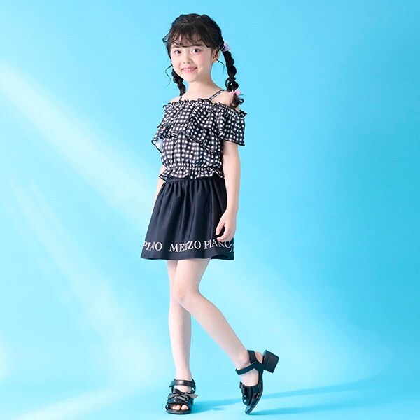 【SWIM】オフショルダーフリル　セパレート水着