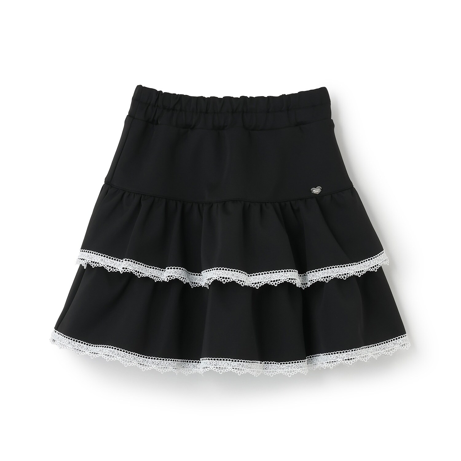 裾レース　ティアードスカパン