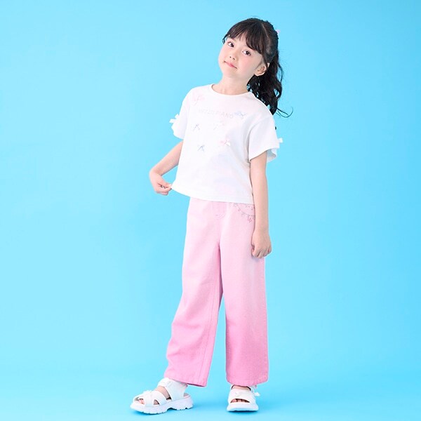 グラデーション　デニムパンツ