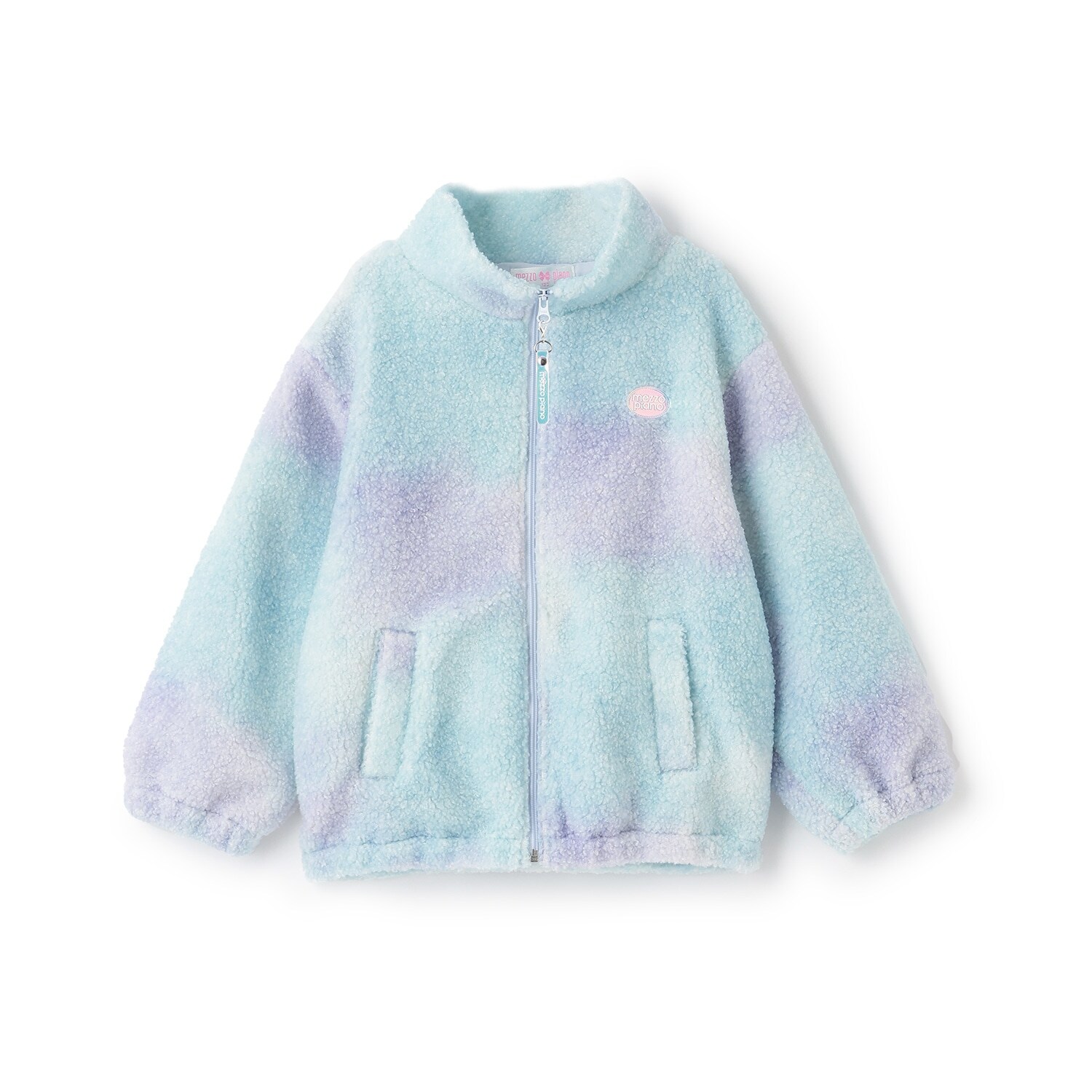 グラデーションボア　ブルゾン