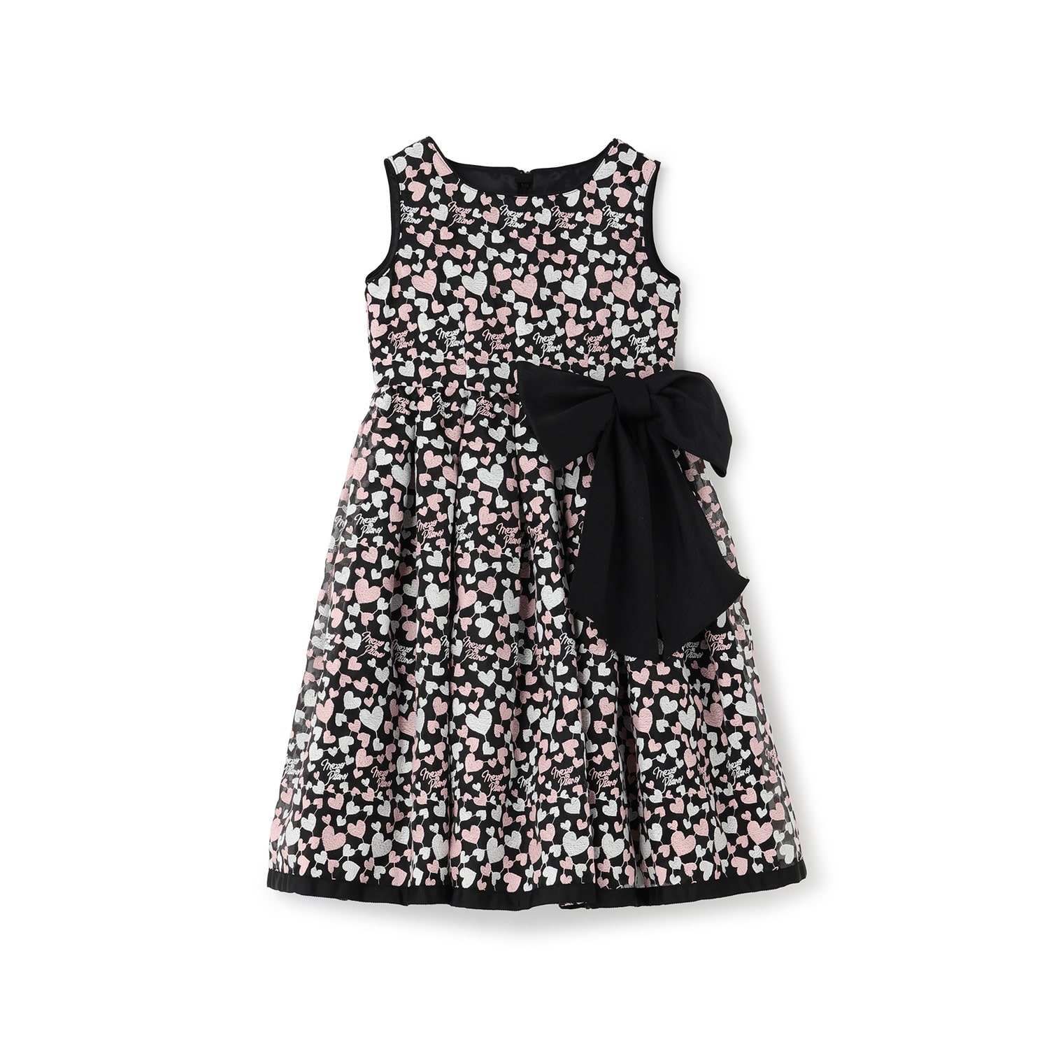 【Premium line】ハートロゴレース　ワンピース