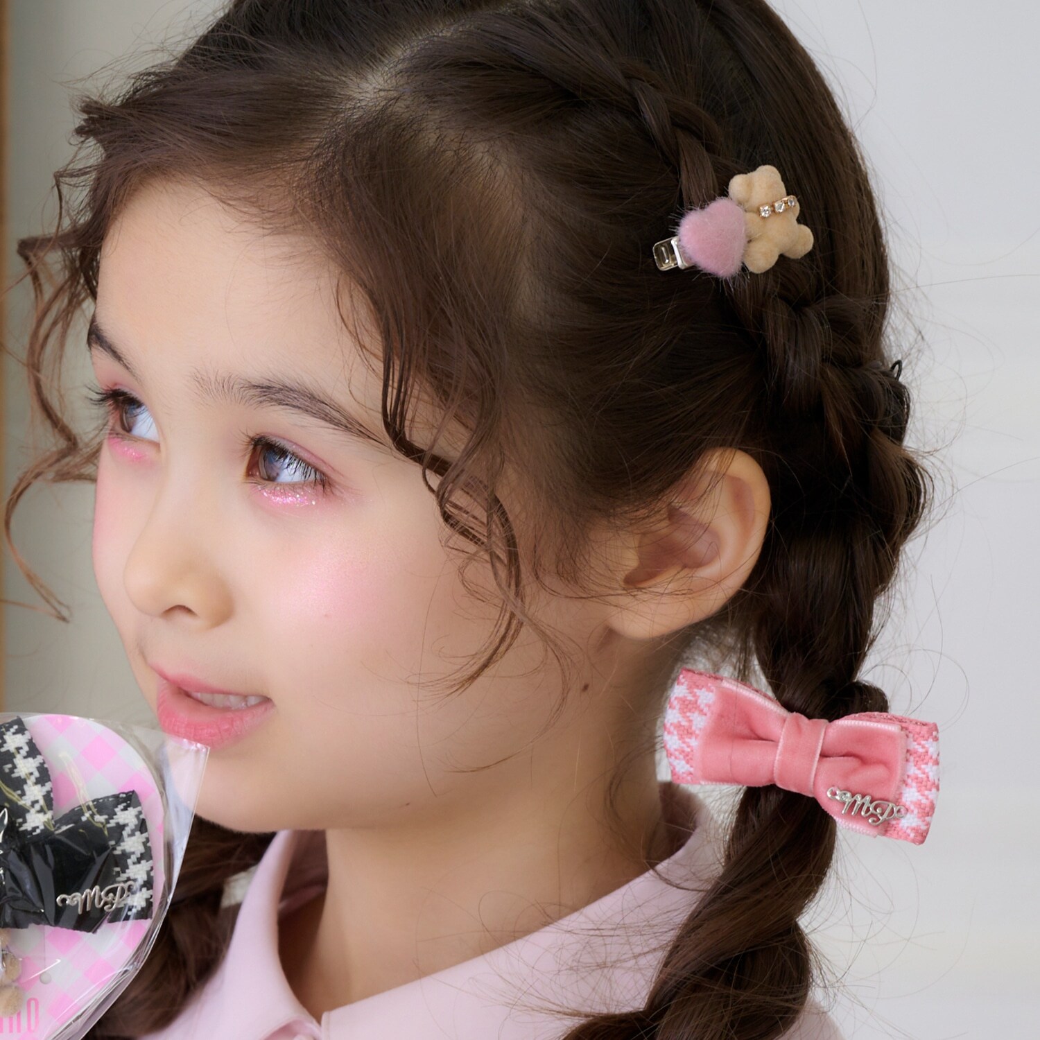 キャンディラッピング クマ ヘアアクセサリーセット