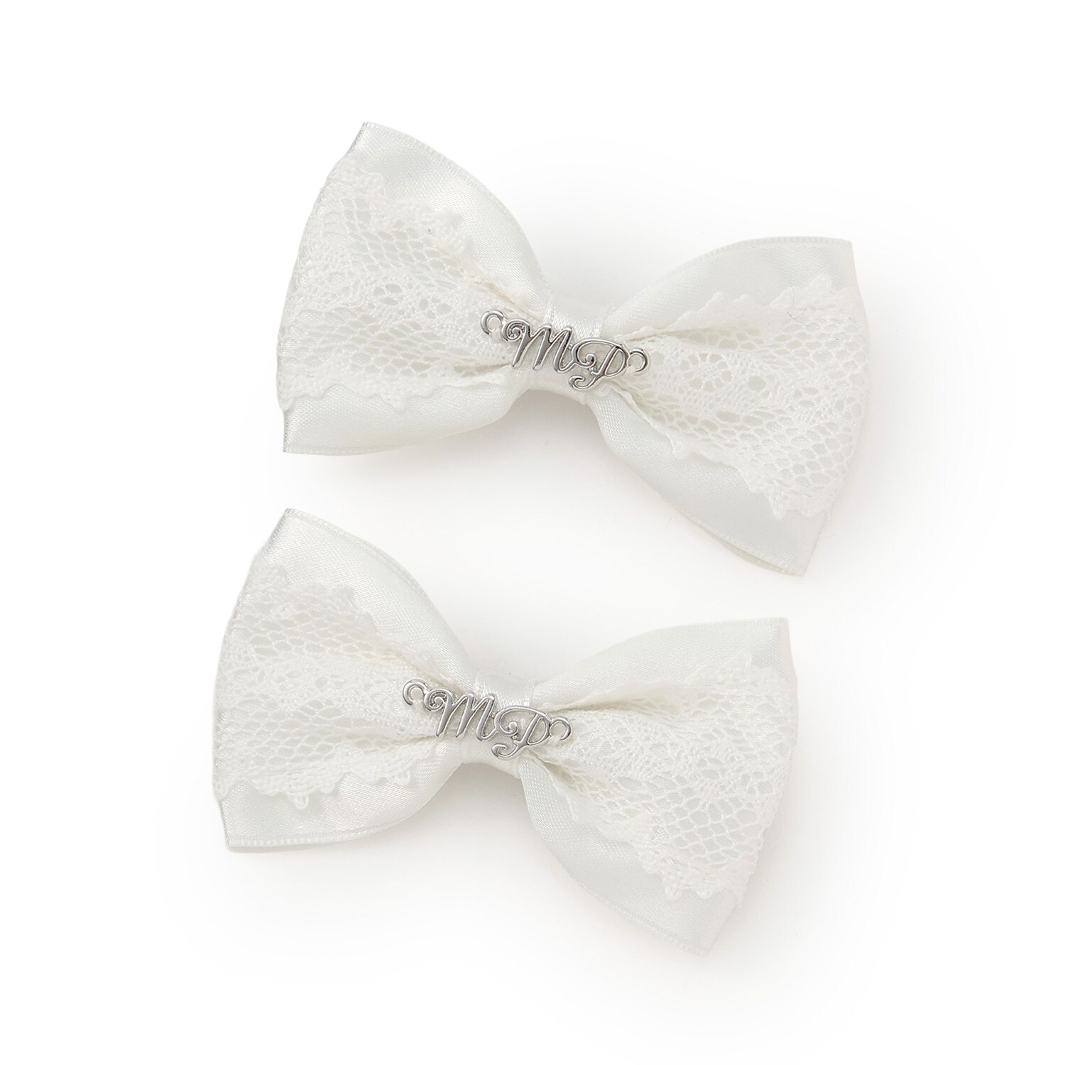 ミニリボン　ヘアクリップ2個セット