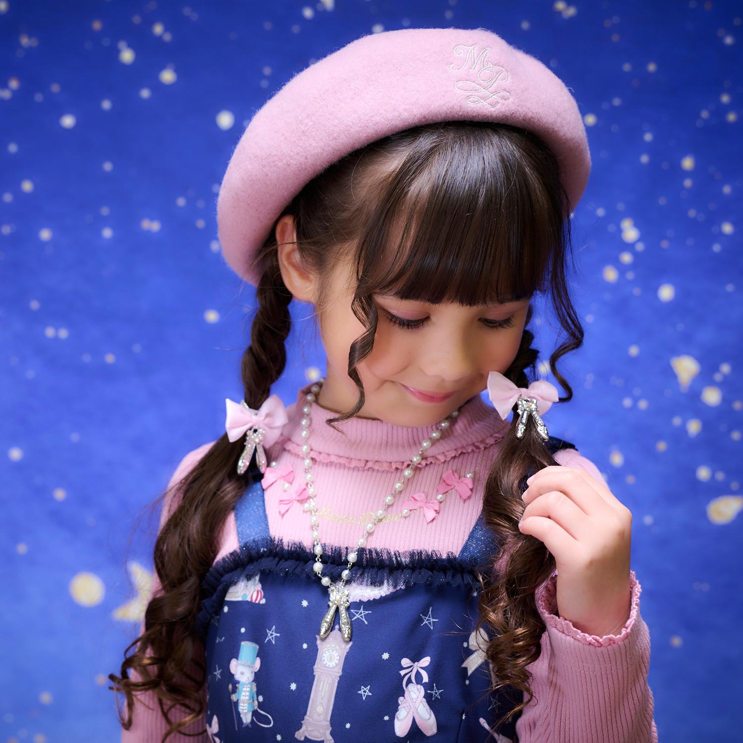 ワンポイントロゴ刺しゅう　バスクベレー