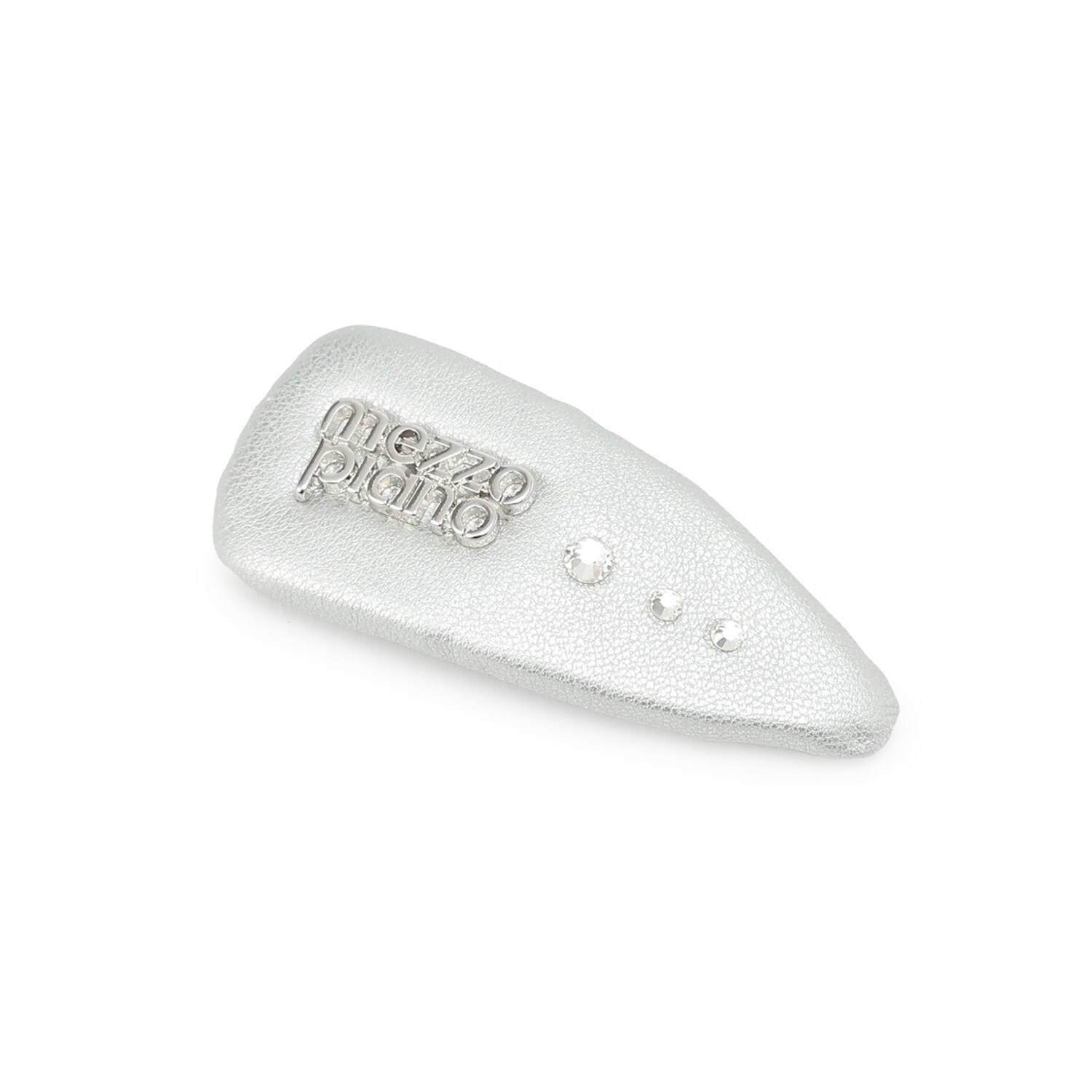 メゾピアノロゴつき　ヘアクリップ