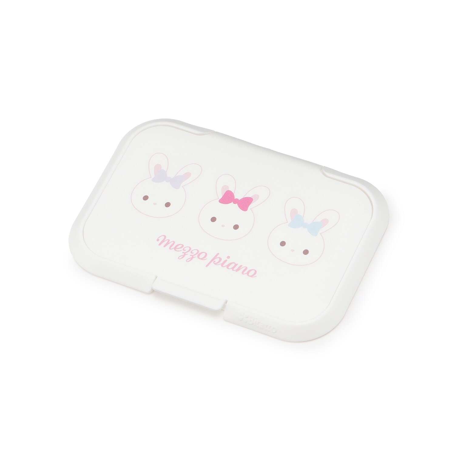 【メゾピアノママ】メゾピアノオリジナル柄 ウェットシート蓋 ビタット