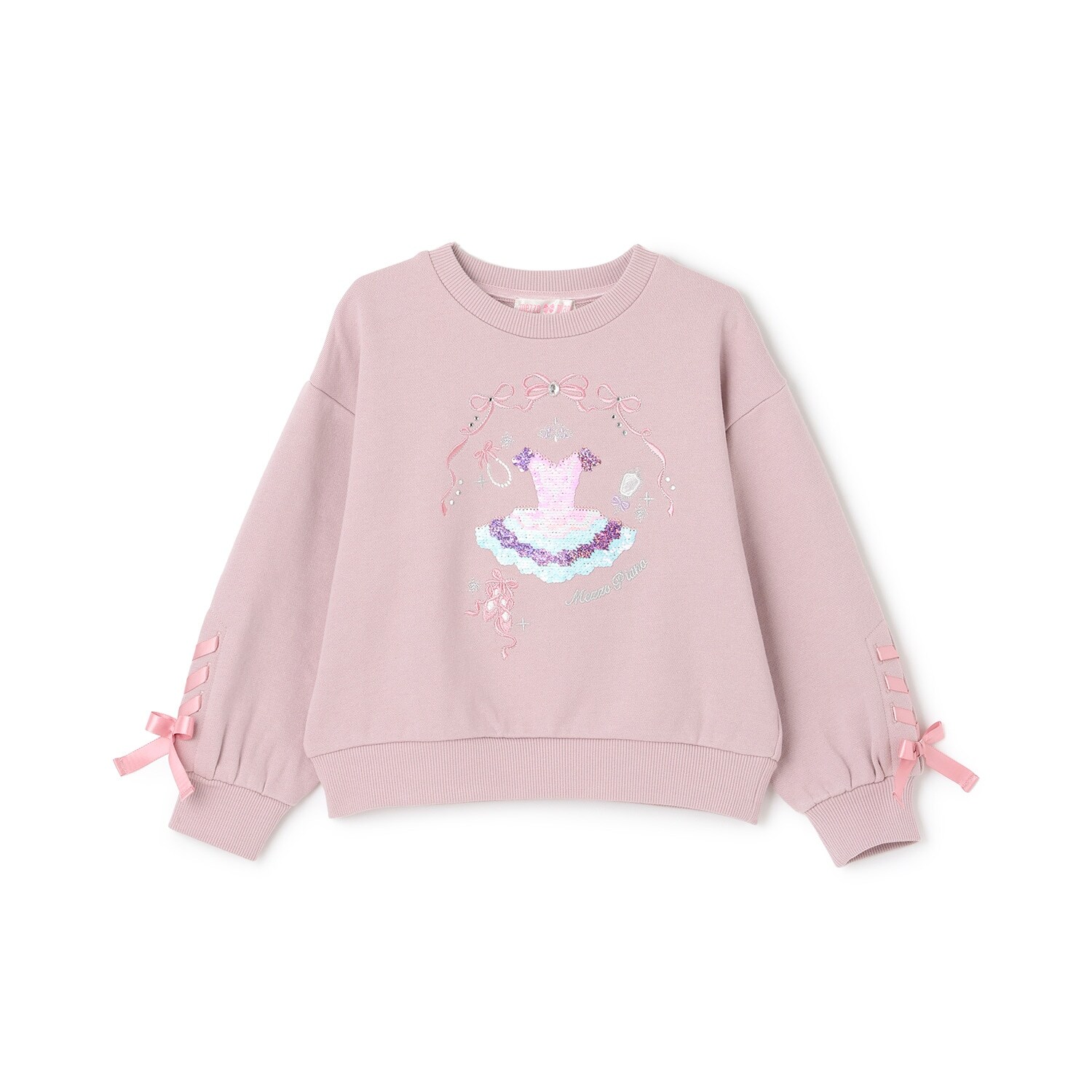 スパンコールチュチュ　トレーナー