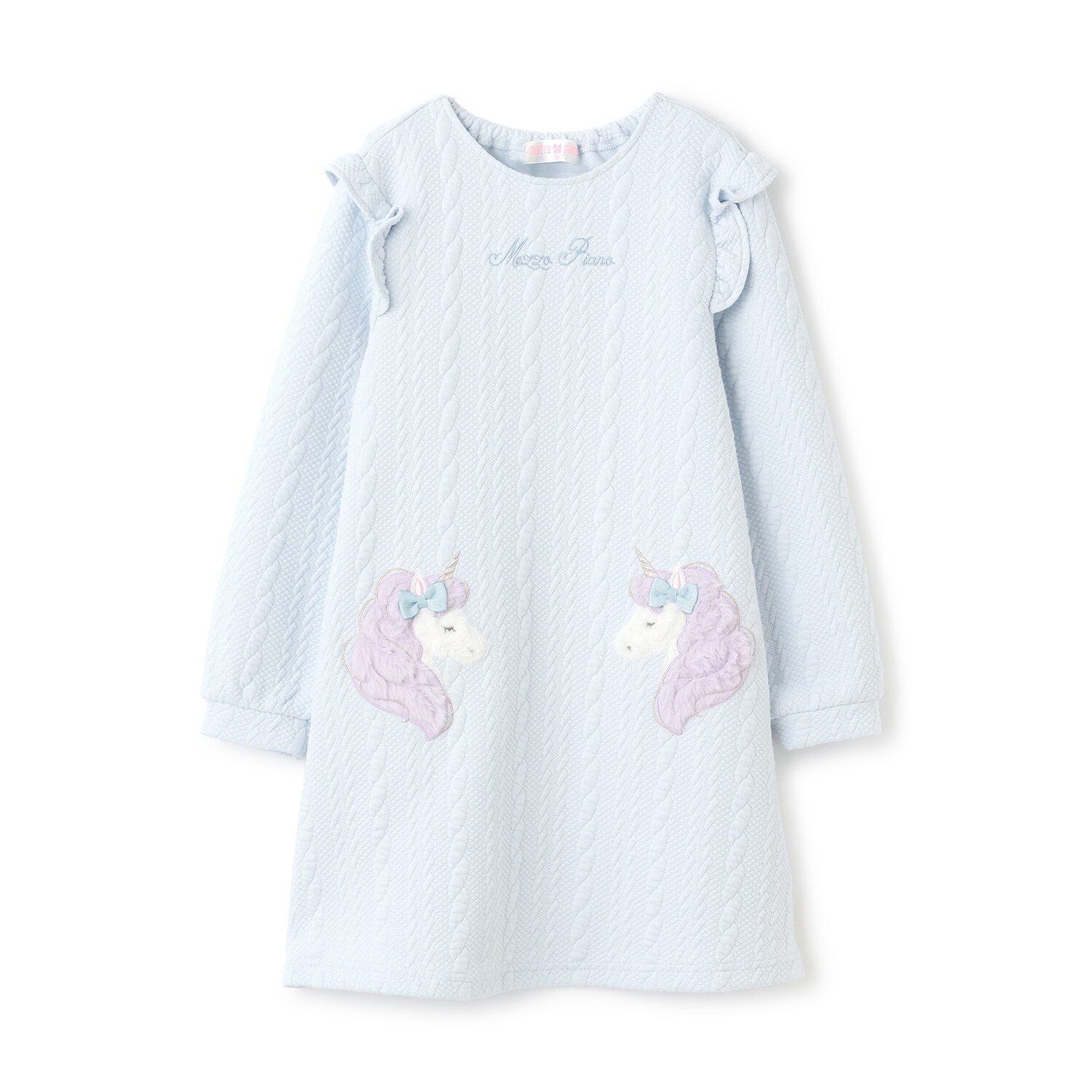 動物アップリケ　カットワンピース