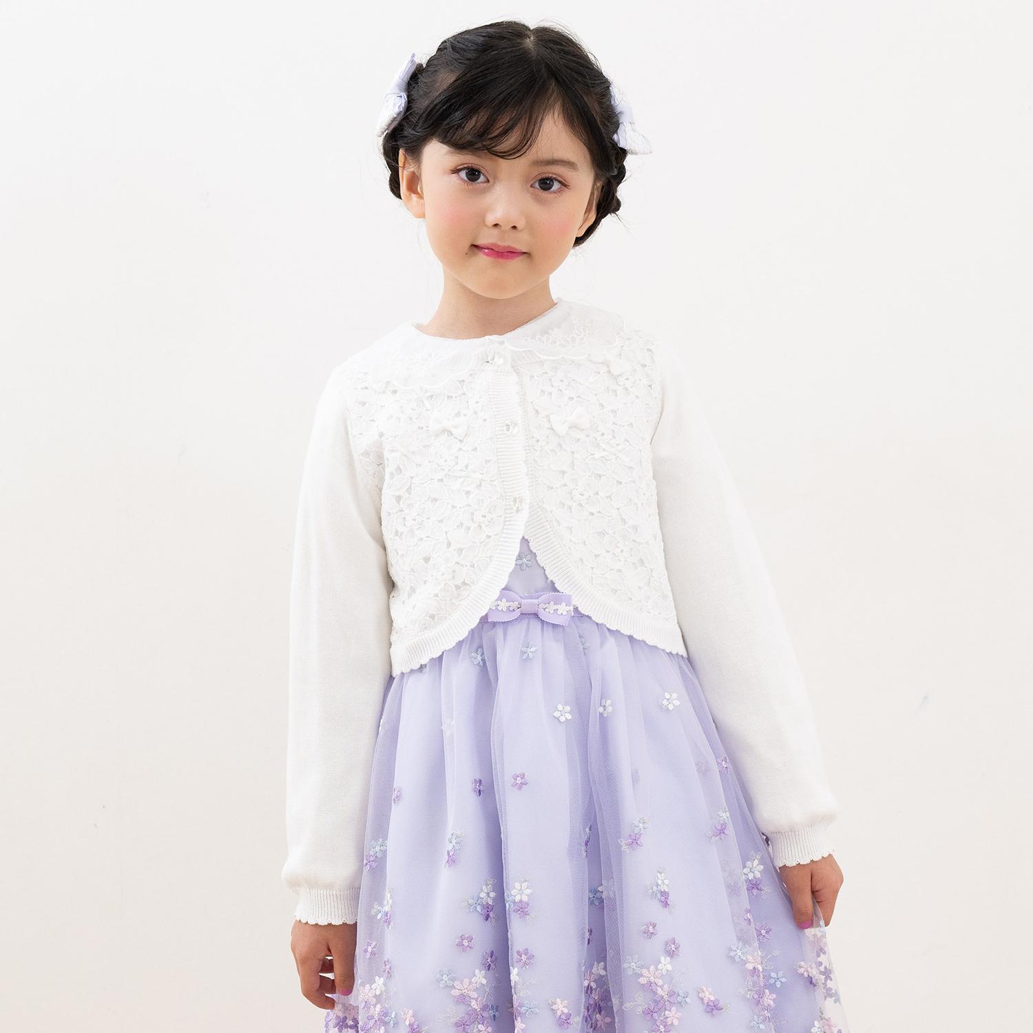 レースニットボレロ