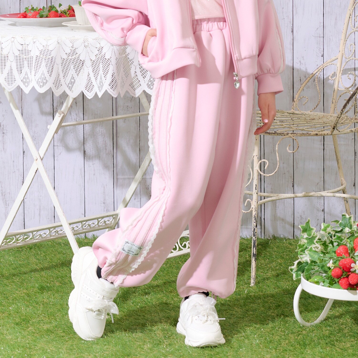 レースライン　ロングパンツ