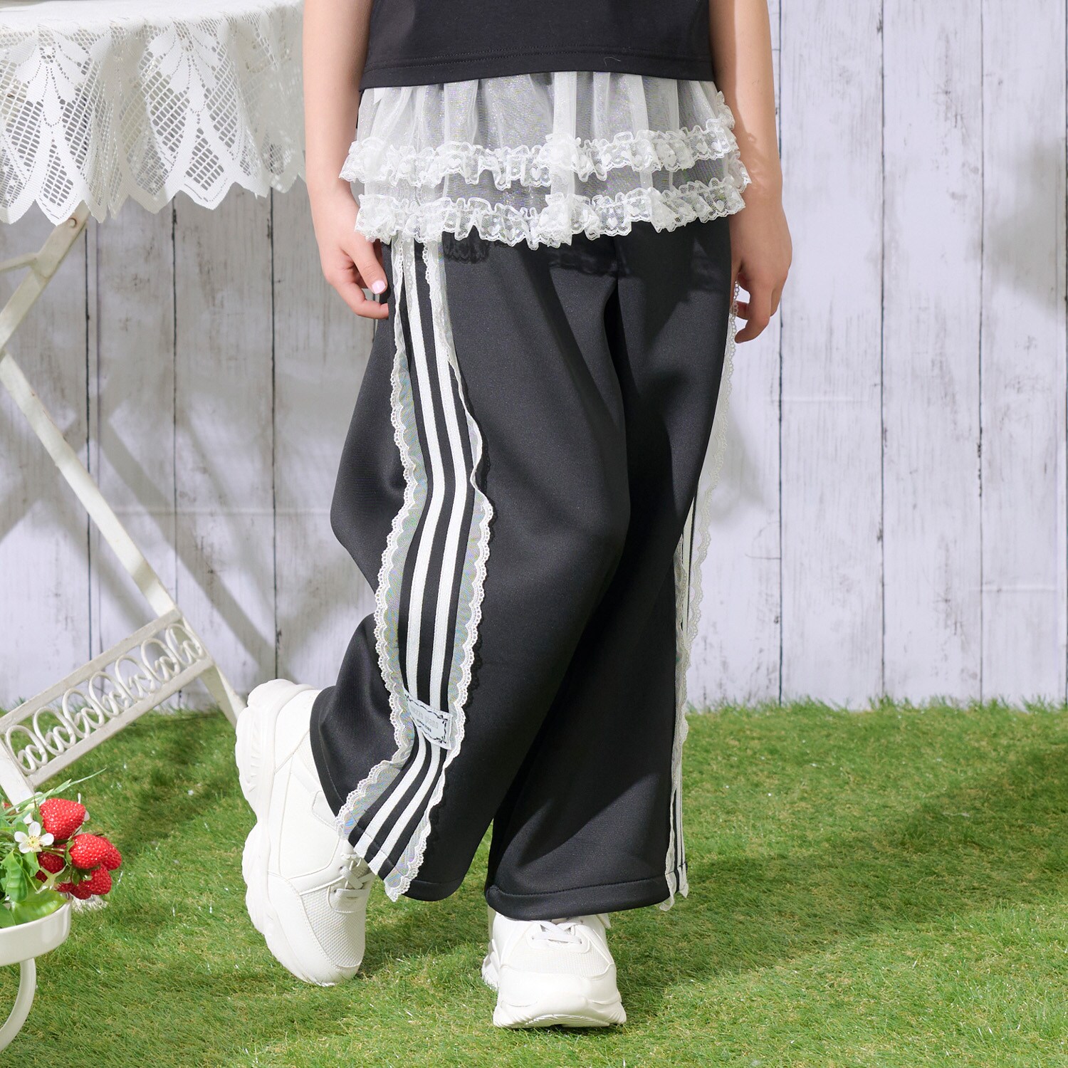 レースライン　ロングパンツ