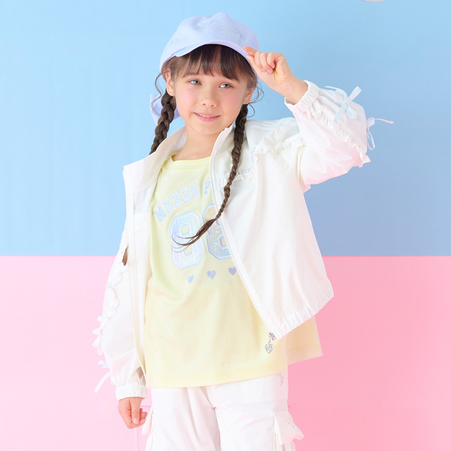 フリルリボンライン　ブルゾン