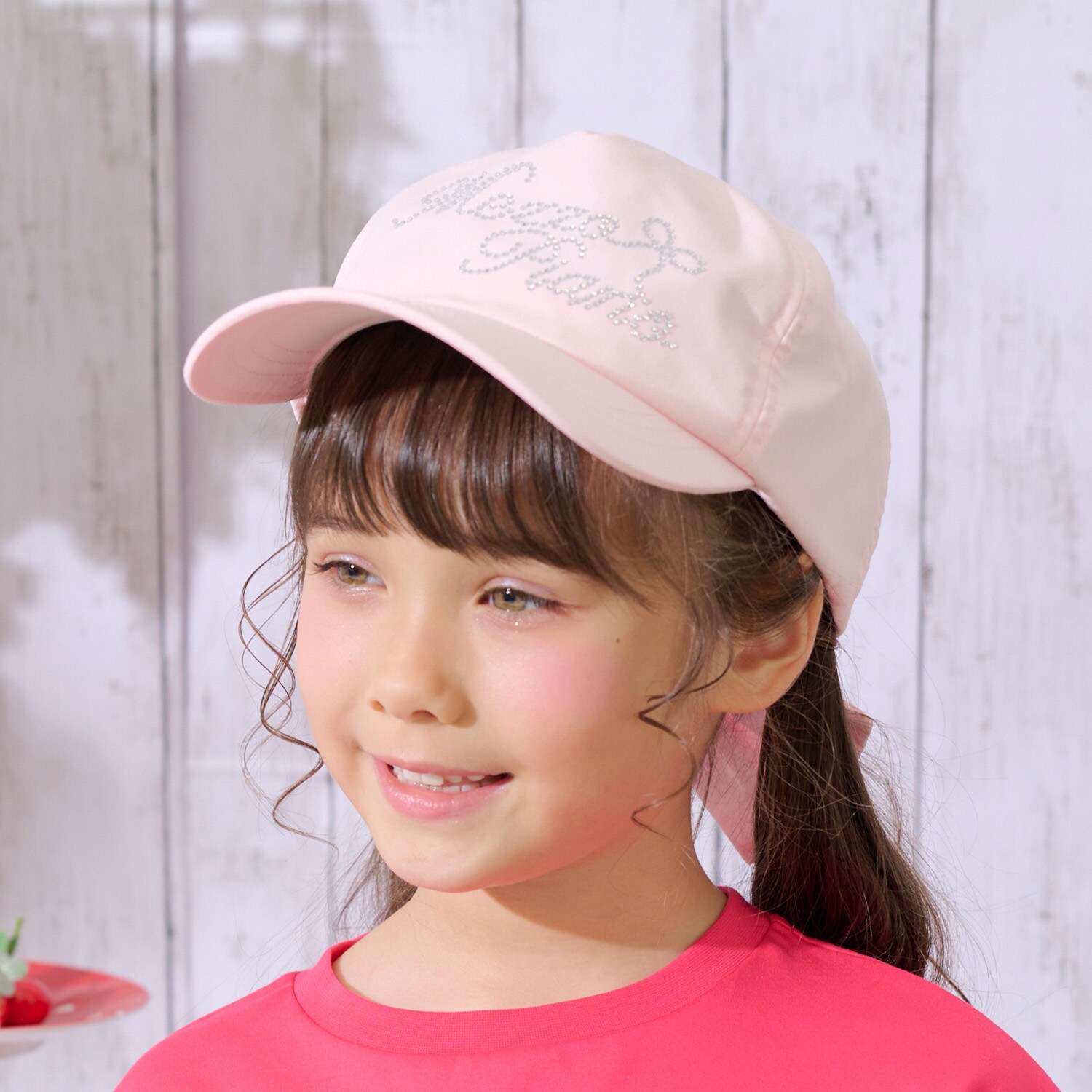 キラキラロゴ　キャップ