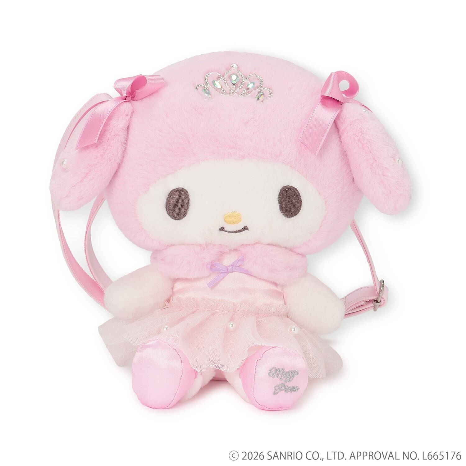 【予約商品】【マイメロディ/マイスウィートピアノ】ぬいぐるみショルダーバッグ