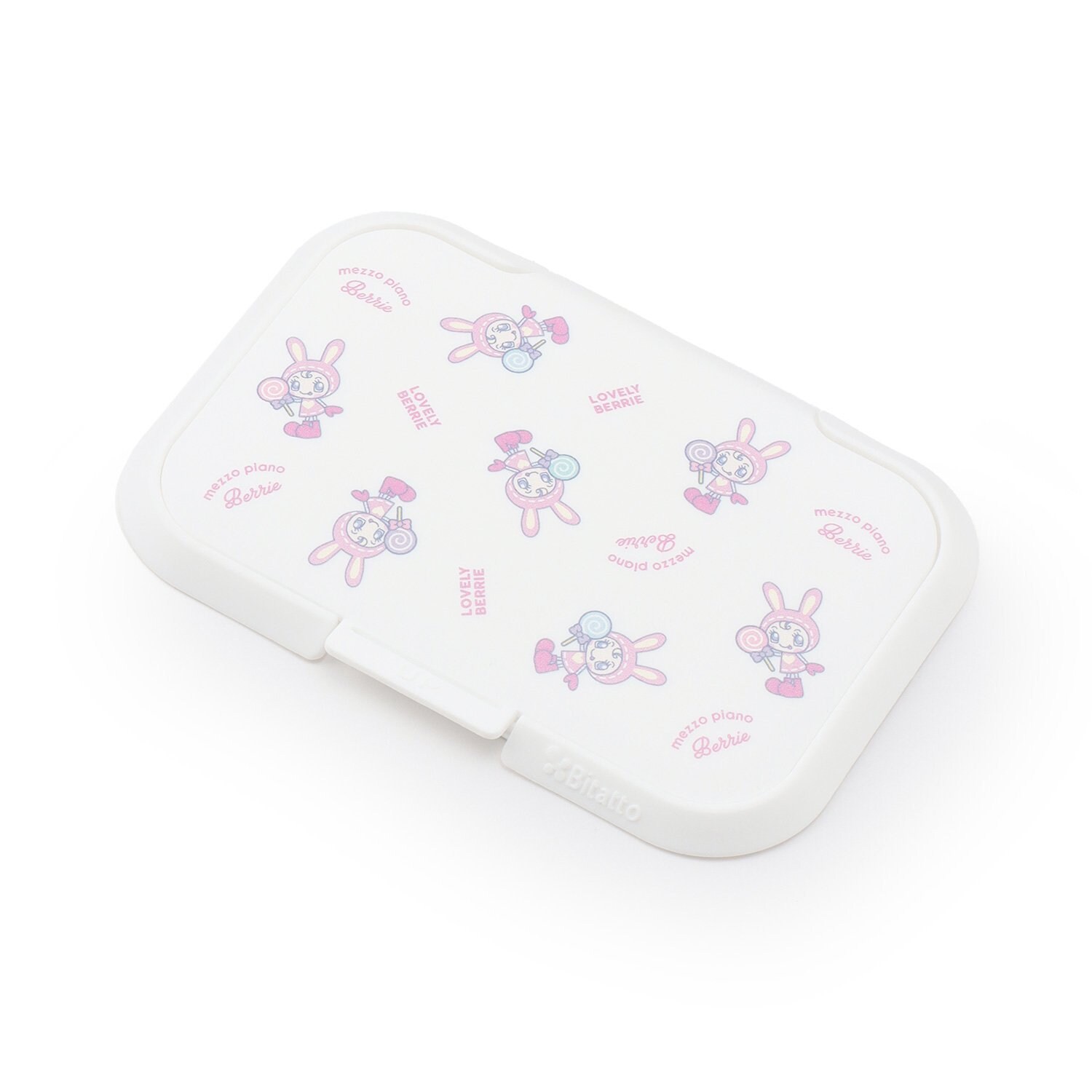 【ベビーベリエちゃん】オリジナル柄ウェットシート蓋 ビタット