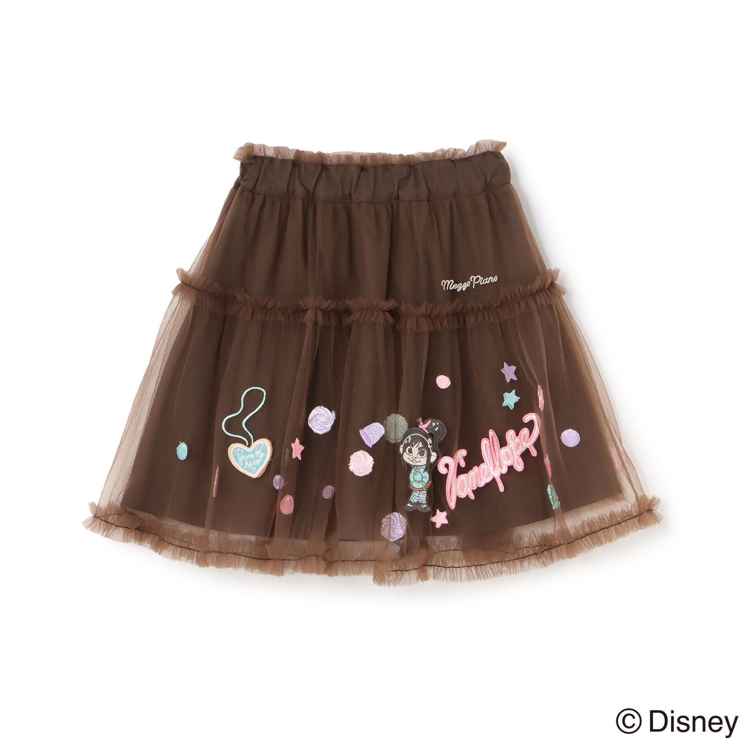 【シュガー・ラッシュ】刺繍チュールスカート