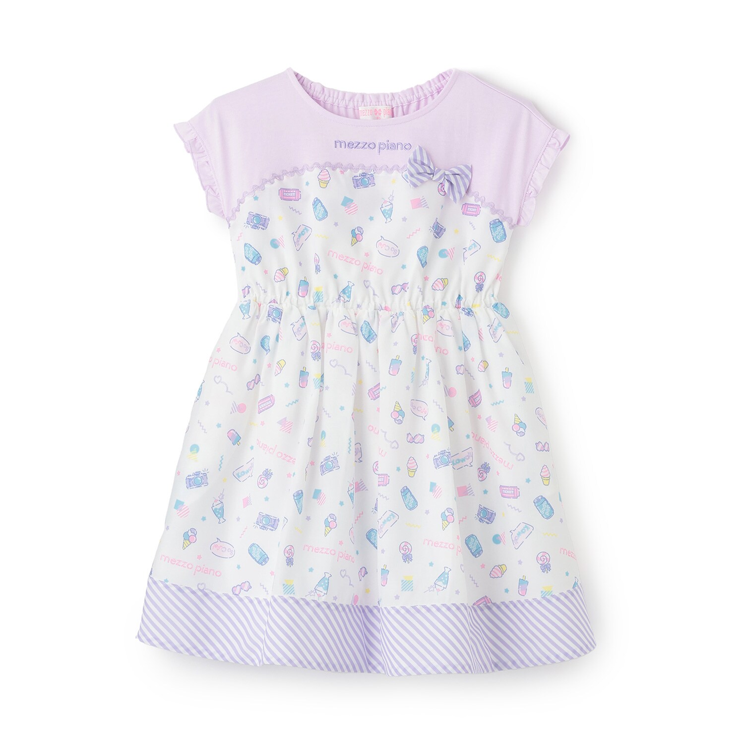 ファンシーポップ柄　ワンピース