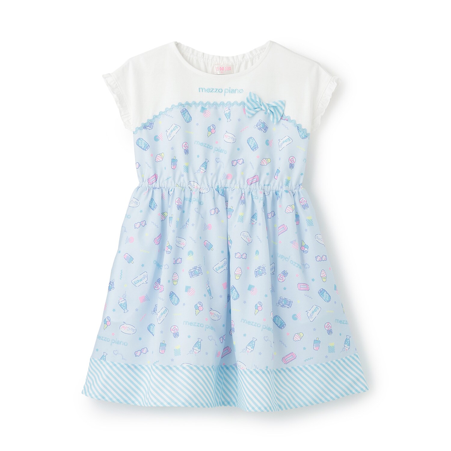 ファンシーポップ柄　ワンピース