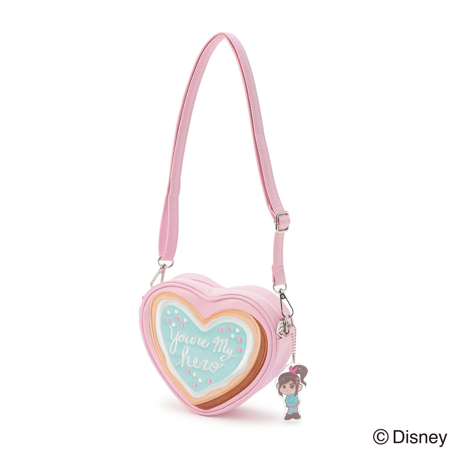 【シュガー・ラッシュ】ハートクッキー　ポシェット