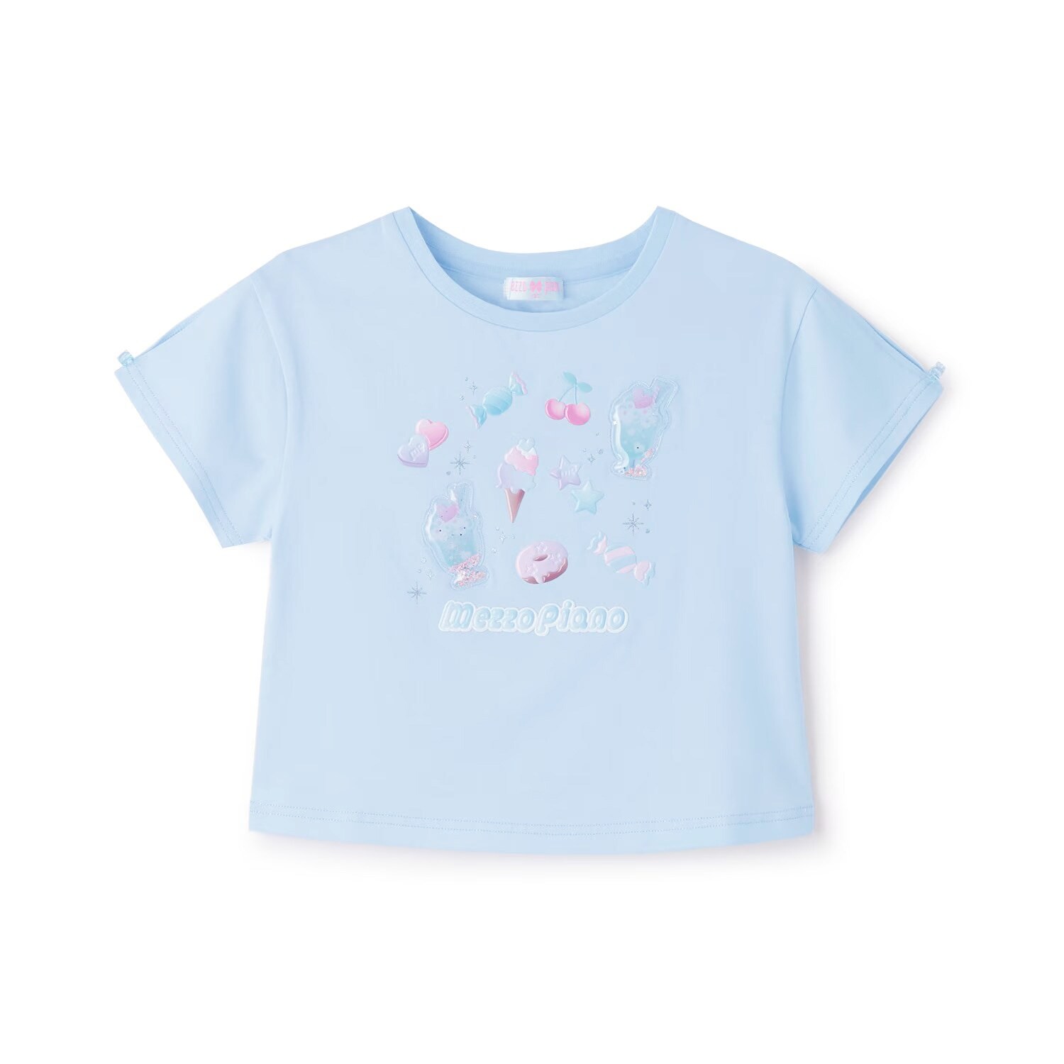 【7月29日販売開始】ちゅるかわシール　半袖Tシャツ【接触冷感】