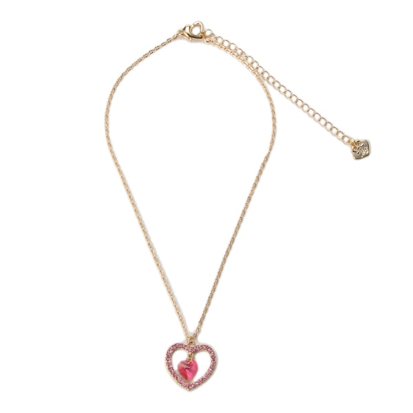 キラキラハートネックレス