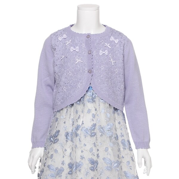 レースニットボレロ