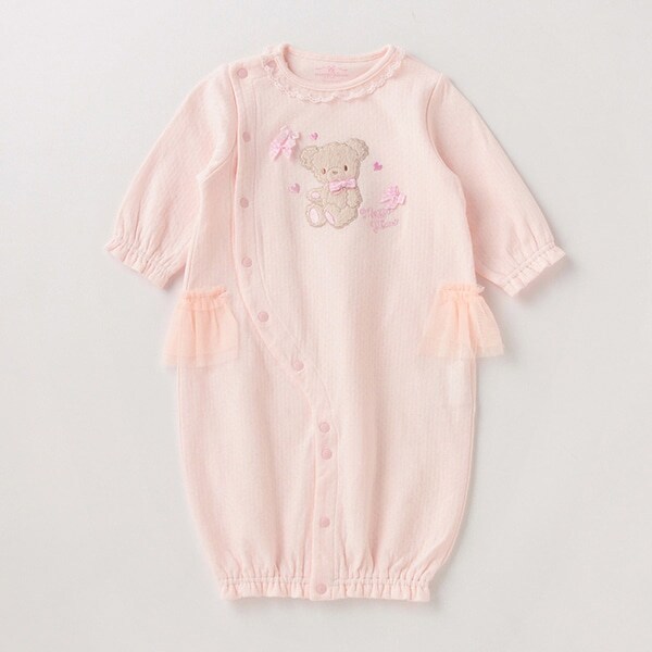 【人気商品再入荷】【直営店で取り扱い無し】 チュールフリルつき2WAYオール