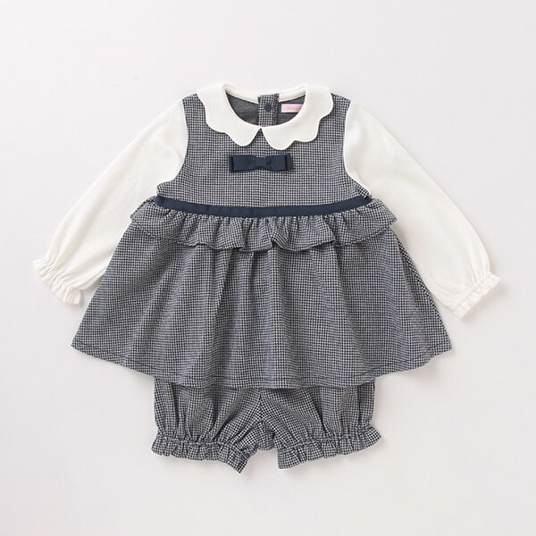 【人気商品再入荷】【直営店で取り扱い無し】 千鳥格子フリルスーツ