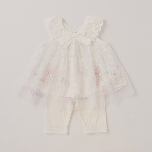 【人気商品再入荷】【直営店で取り扱い無し】ウサギ刺しゅうレース　スーツ